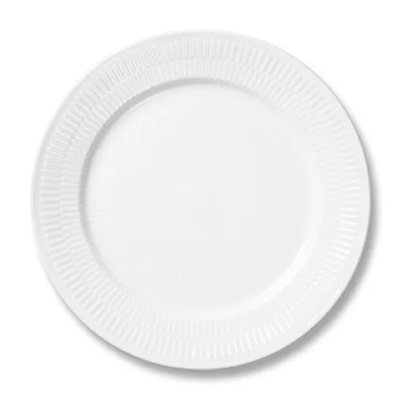 Royal Copenhagen White Fluted Plate 27cm - Picture 1 of 7